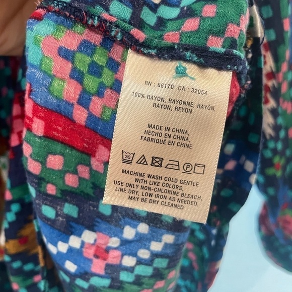 Maeve Multicolor Patterned Blouse - Picture 7 of 7